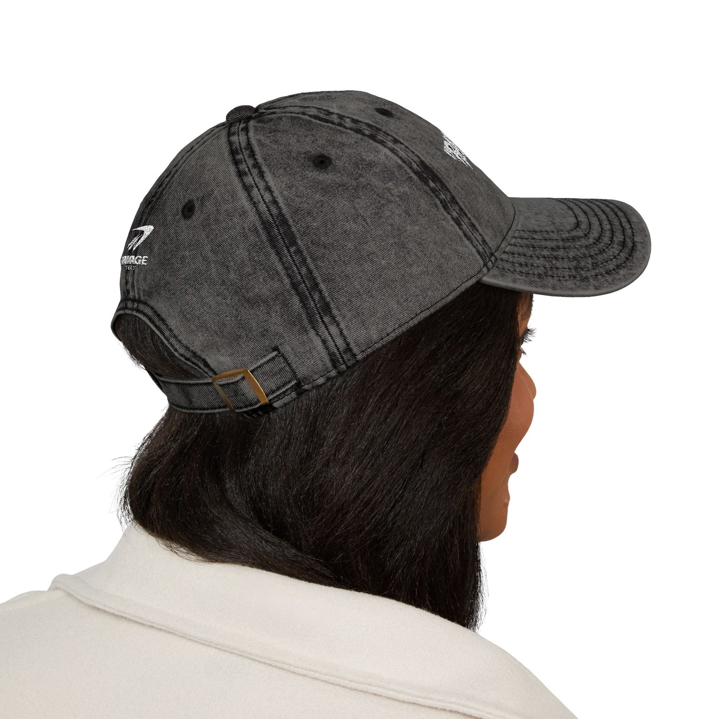 Vintage Embroidered Cap - "RAVAGE THE VIBE"