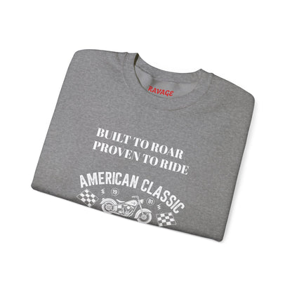 American Classic Cozy Unisex Sweatshirt for All Seasons, Casual Wear