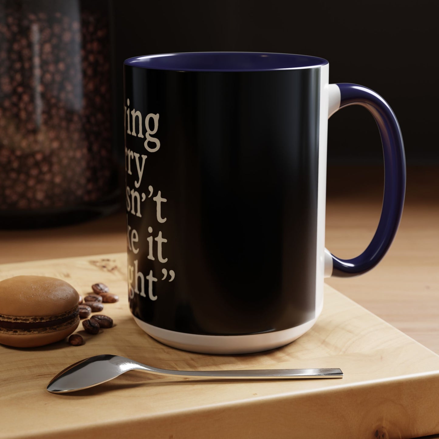 "Saying Sorry" Coffee Mug: Funny Apology Accent Mug Gift