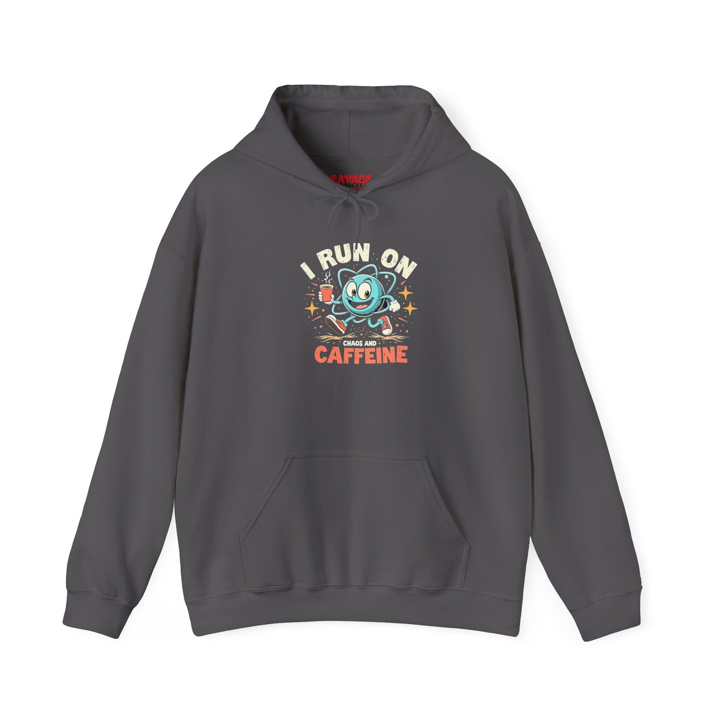 Caffeine Lover's Cozy Hoodie - Unisex Heavy Blend, Gifts for Coffee Enthusiasts, Comfy Sweater for All Occasions, Cute, Fun Design