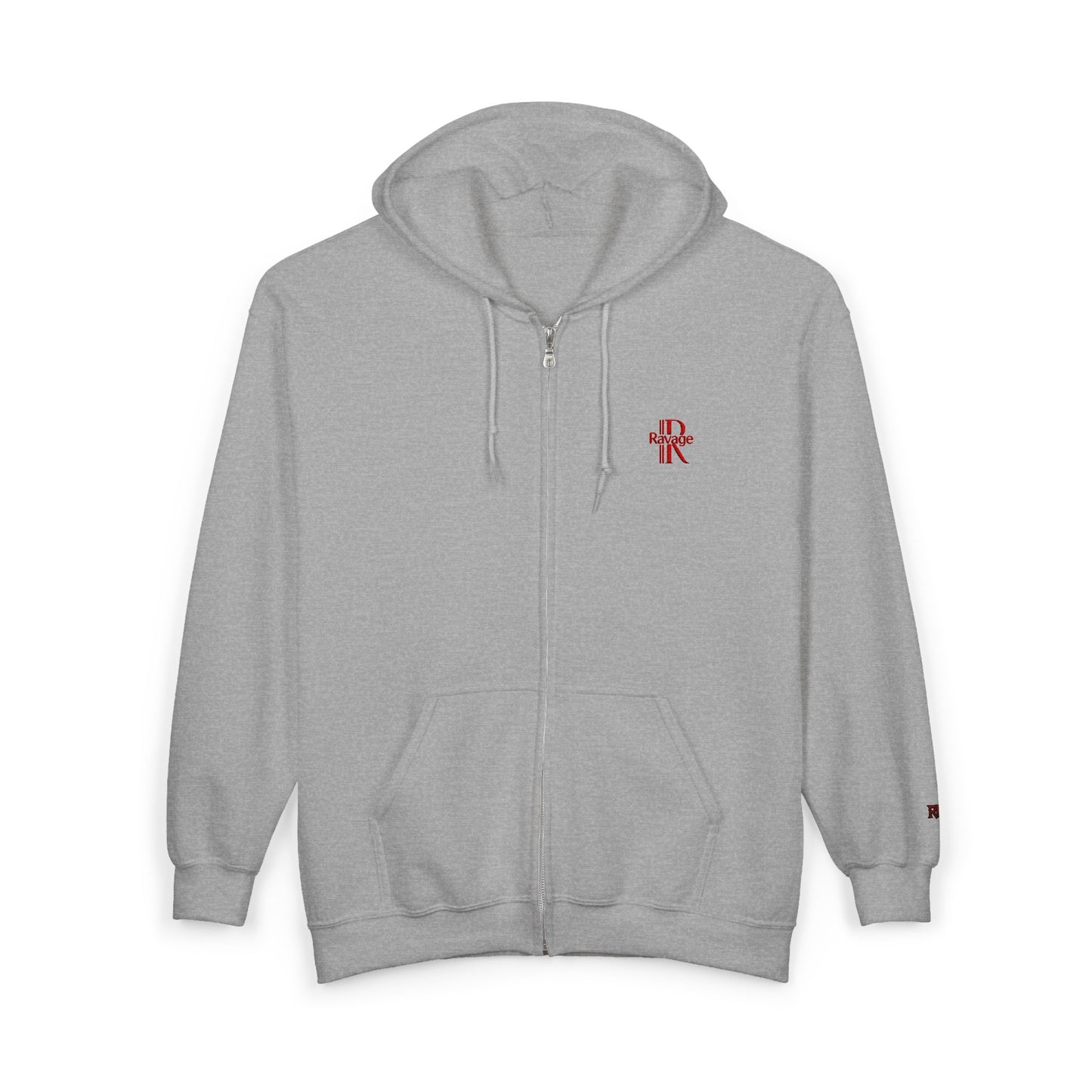 Red Celtic Knot Zip Hoodie
