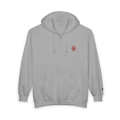 Red Celtic Knot Zip Hoodie