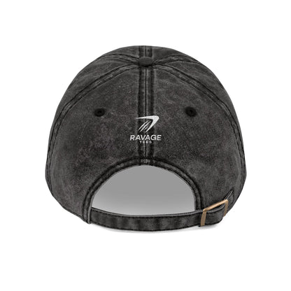 Vintage Embroidered Cap - "RAVAGE THE VIBE"