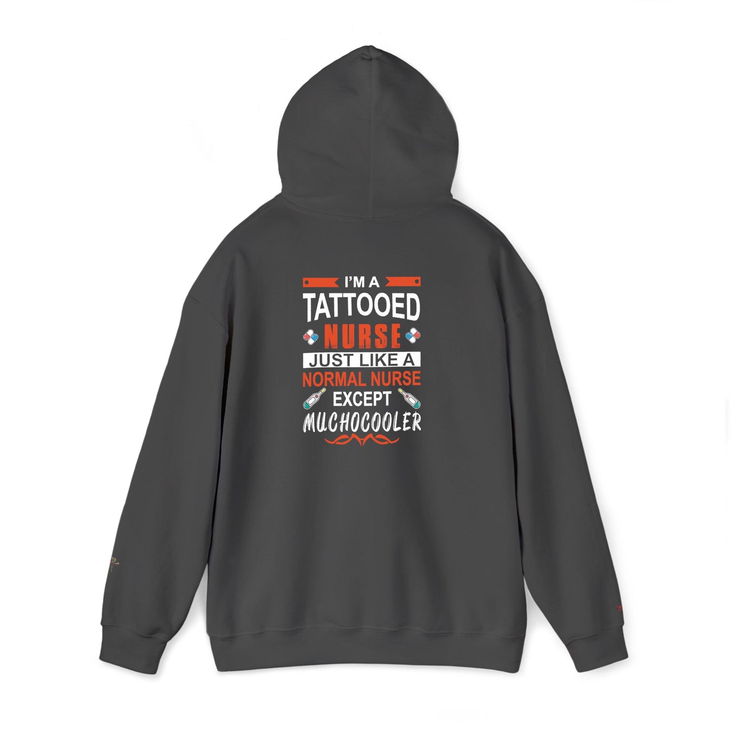 Tattooed Nurse Tee - Unisex Cotton Hoodie for Medical Professionals, Gifts for Nurses, Nurse Appreciation, Medical Humor Tee, Fun [...]