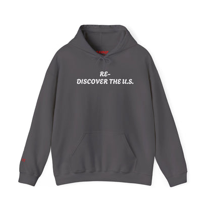 Exploration Hoodie: Unisex Heavy Blend Sweatshirt, Travel Inspiration, Urban Adventure, Gift for Travelers, Cozy Travel Wear