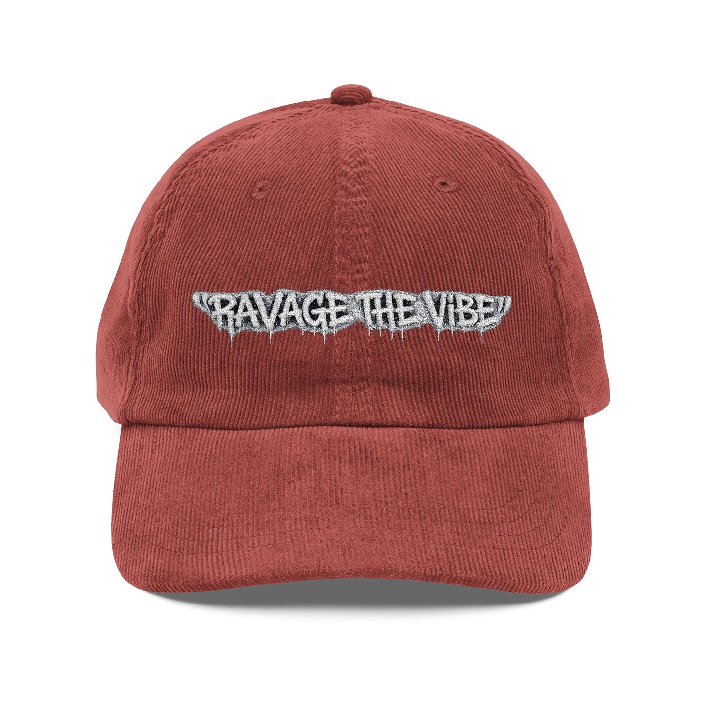 "Ravage The Vibe" Embroidered Vintage Cap