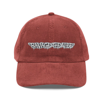 "Ravage The Vibe" Embroidered Vintage Cap
