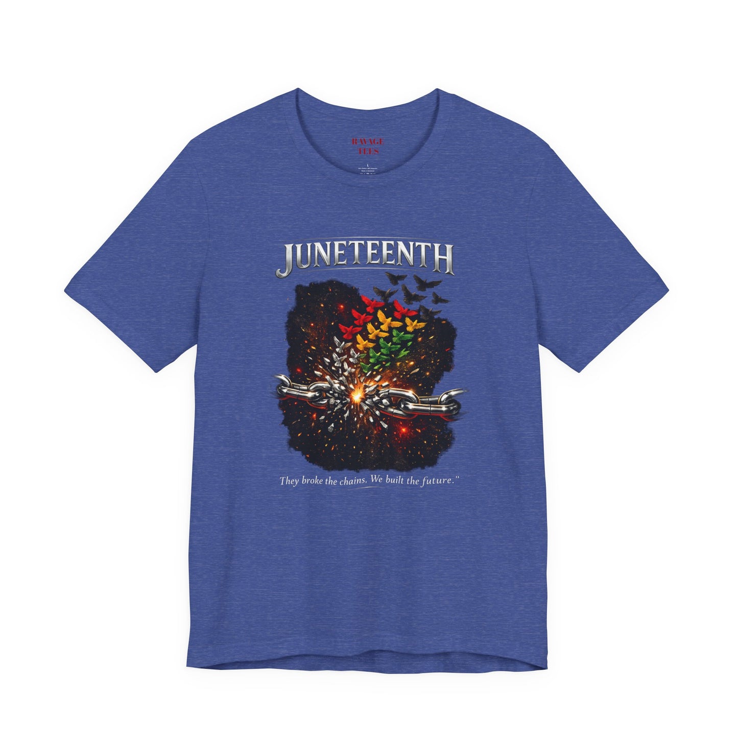 Juneteenth 'They Broke the Chains, We Built the Future' Graphic Tee