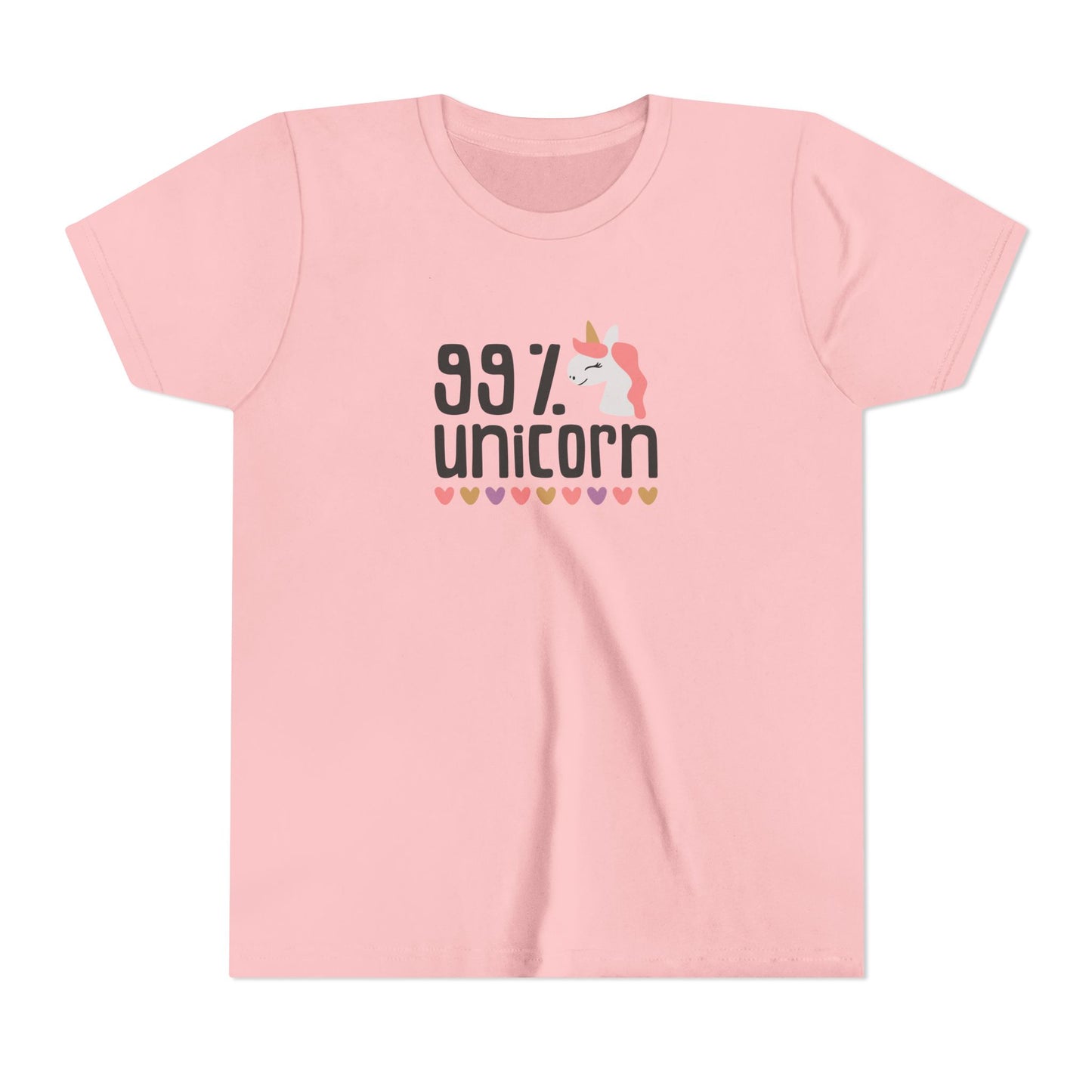 99% Unicorn Youth Tee - Fun & Whimsical Shirt for Kids