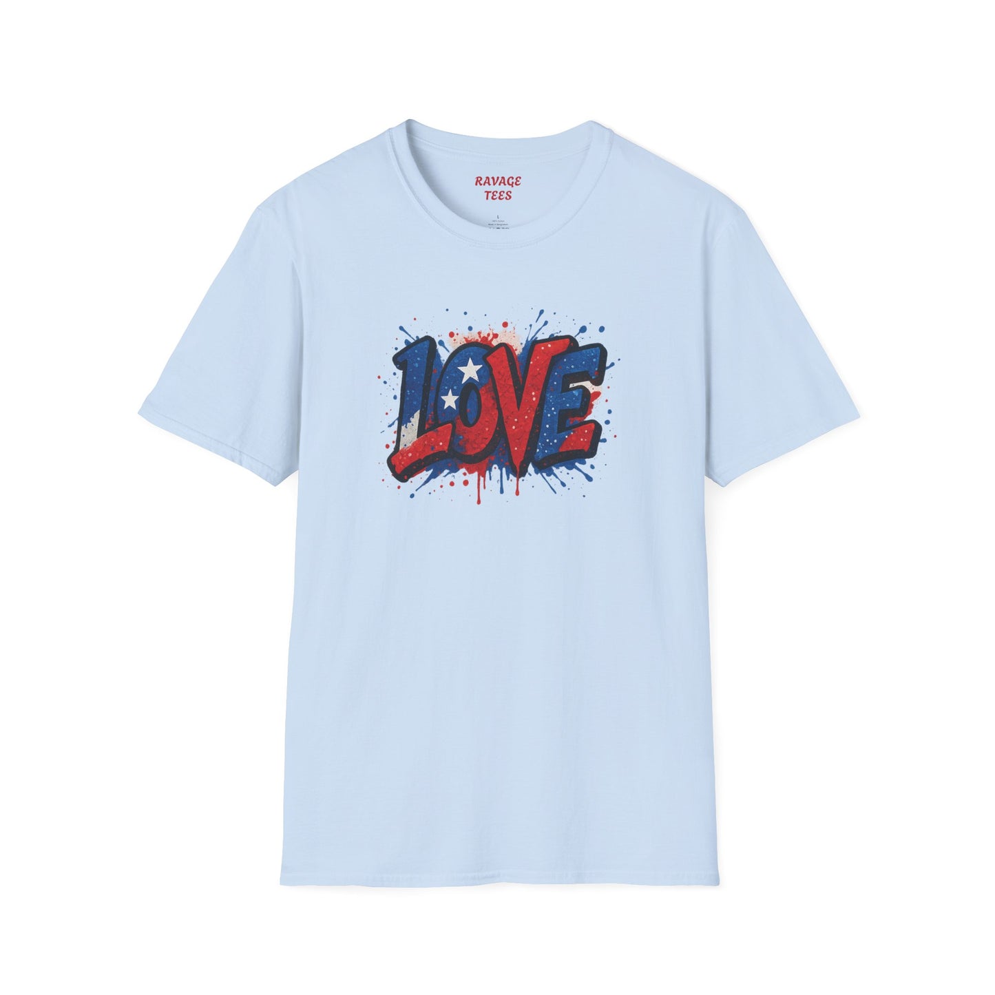 Soft Unisex Freedom & Love Graphic Tee | Gift & Daily Wear