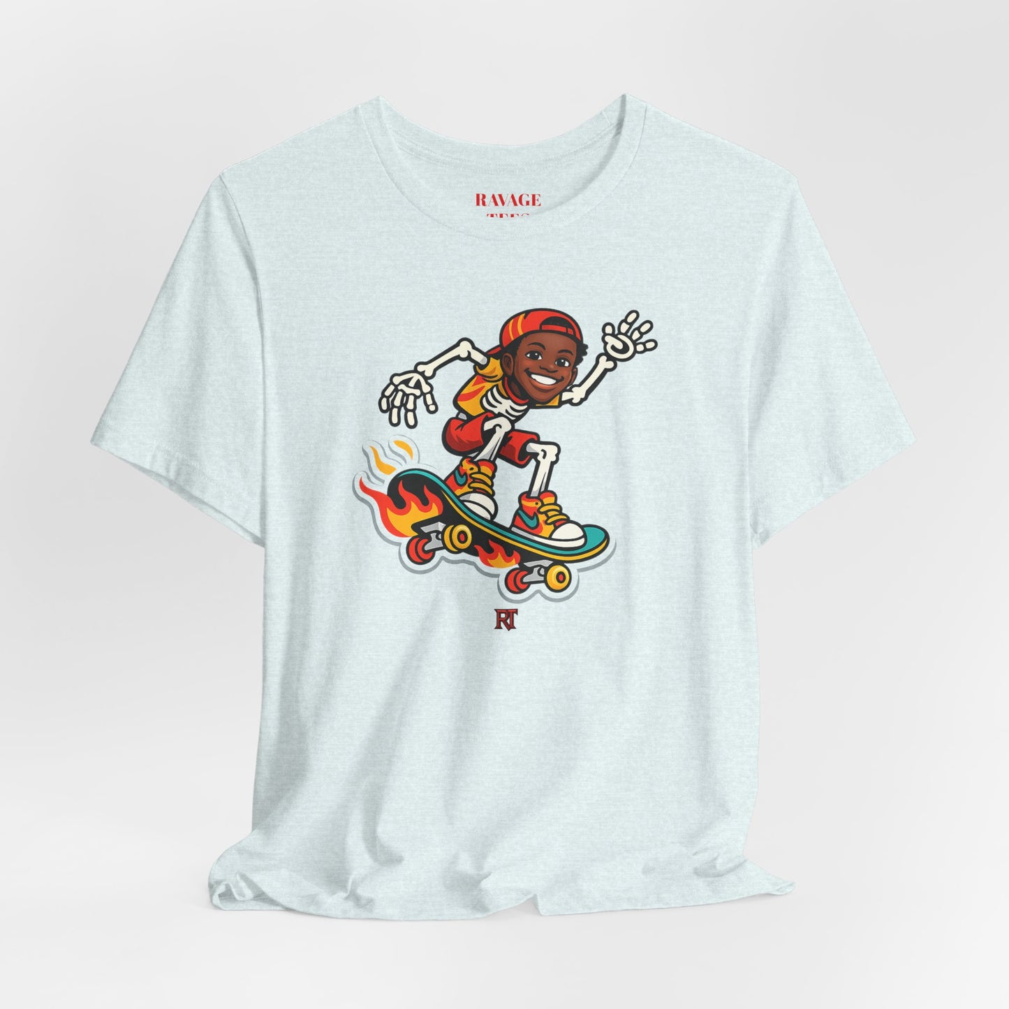 Skateboard Skeleton Tee
