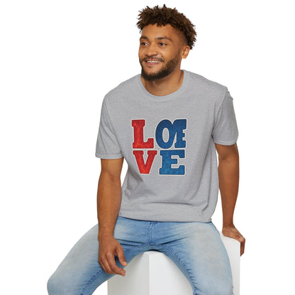 Soft Unisex Freedom & Love Graphic Tee | Gift & Daily Wear