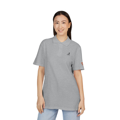 Embroidered Pique Polo Shirt