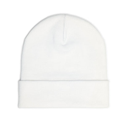 Embroidered Faith Beanie - Cozy Knit Hat for Winter, Inspirational Accessory, Unisex, Gift for Believers, Fashionable Headwear