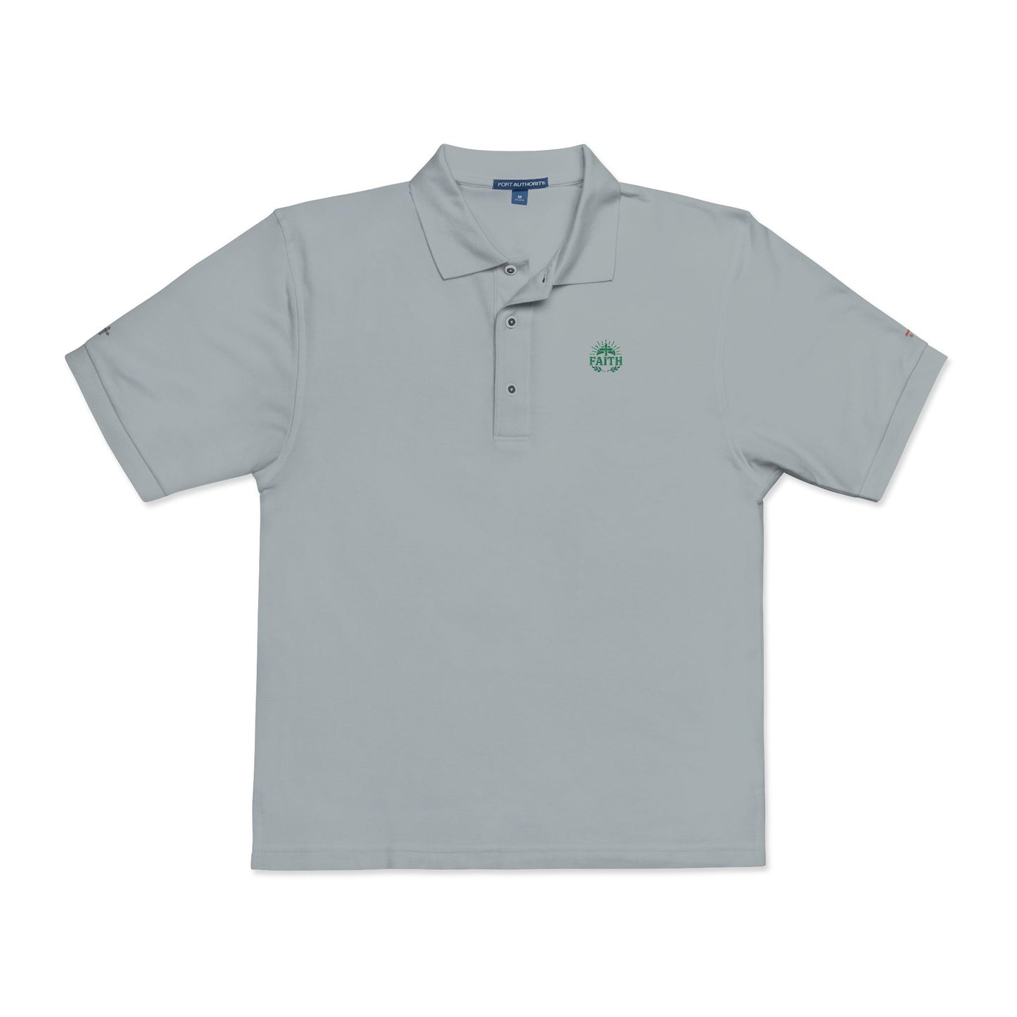 Faith Embroidered Unisex Polo Shirt