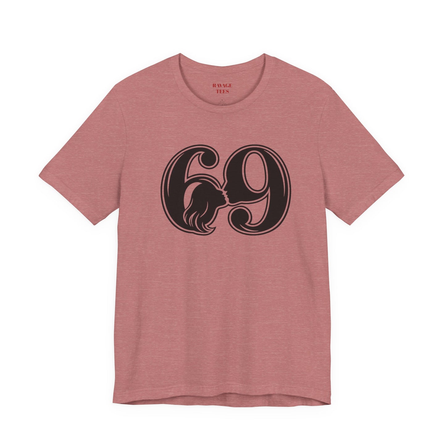 69 Retro Swirl Number Tee