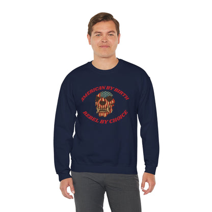 Rebel By Choice Vintage Skull Sweatshirt
