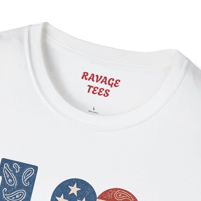 Soft Unisex Freedom & Love Graphic Tee | Gift & Daily Wear