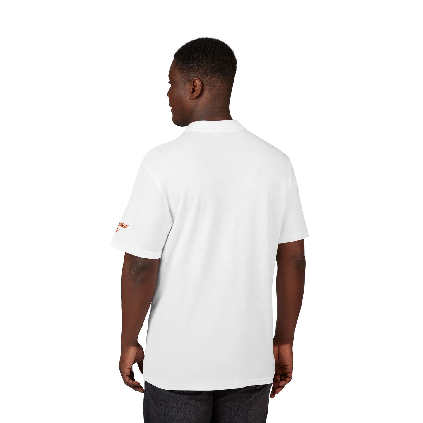 Embroidered Pique Polo Shirt