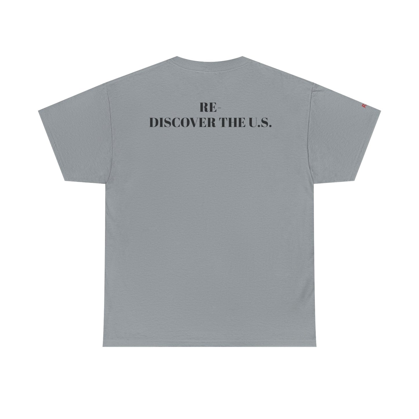Re-Discover the U.S. Travel T-Shirt, Adventure Tee, USA Discovery Shirt