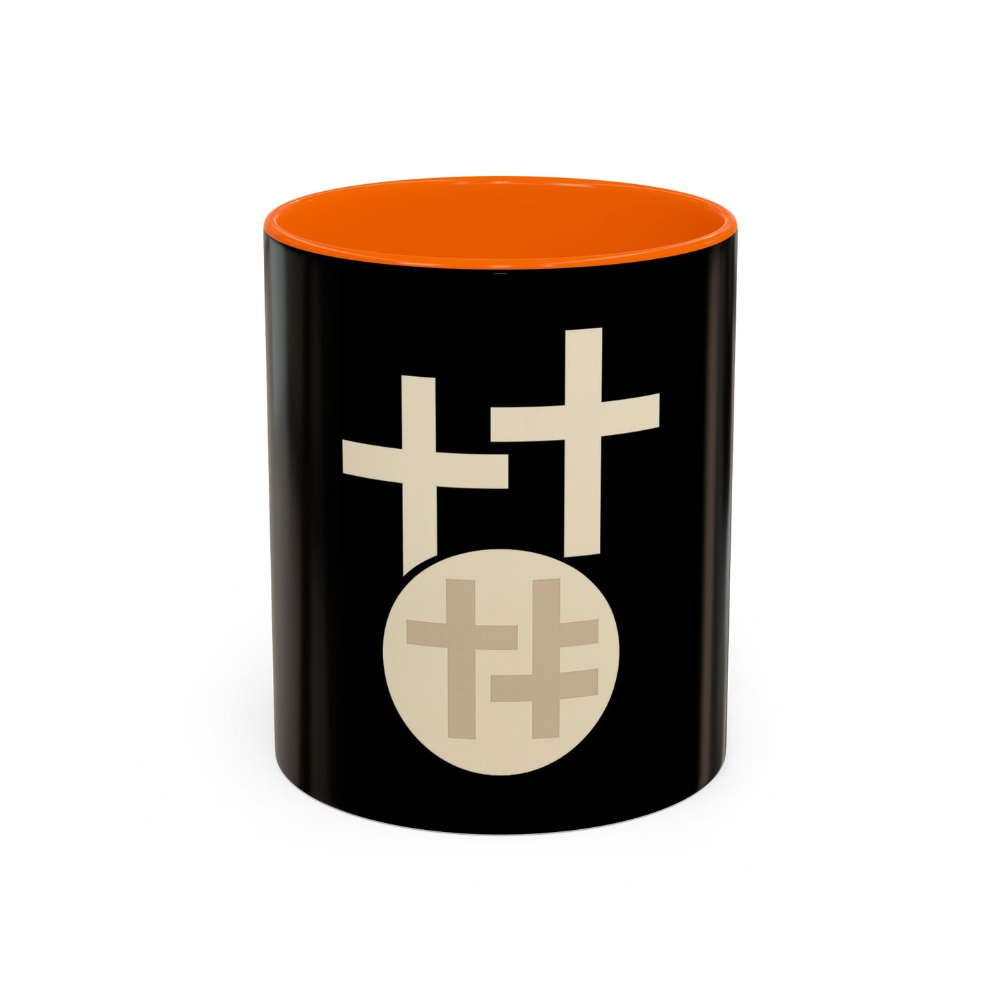 Calvary Cross Accent Coffee Mug