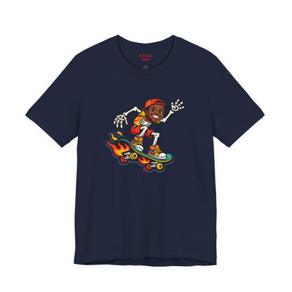 Skateboard Skeleton Tee