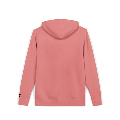 Shutt1eman Embroided Vintage Pigment Black-Dyed Hoodie