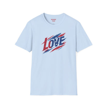 Soft Unisex Freedom & Love Graphic Tee | Gift & Daily Wear (61 characters)