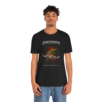 Juneteenth 'They Broke the Chains, We Built the Future' Graphic Tee