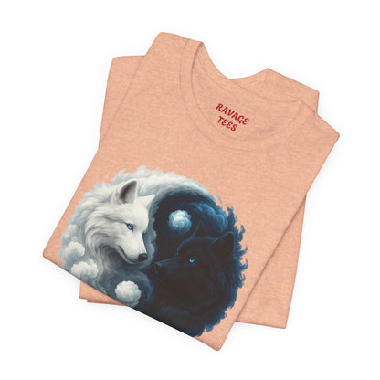 Yin Yang Wolves Tee