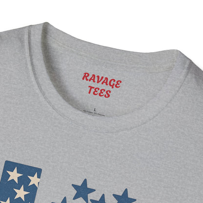 Soft Unisex Freedom & Love Graphic Tee | Gift & Daily Wear