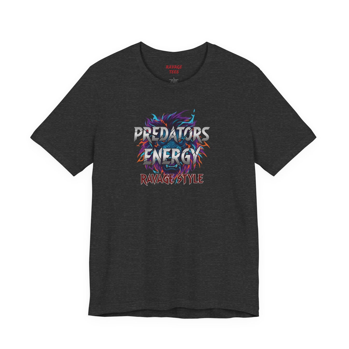 PREDATORS ENERGY RAVAGE STYLE | Bold Graphic Tee & Unisex Summer Shirt
