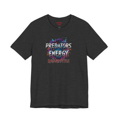 PREDATORS ENERGY RAVAGE STYLE | Bold Graphic Tee & Unisex Summer Shirt