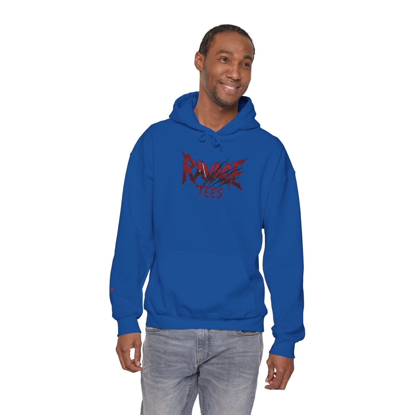 Black Tiger & Rose Graphic Hoodie