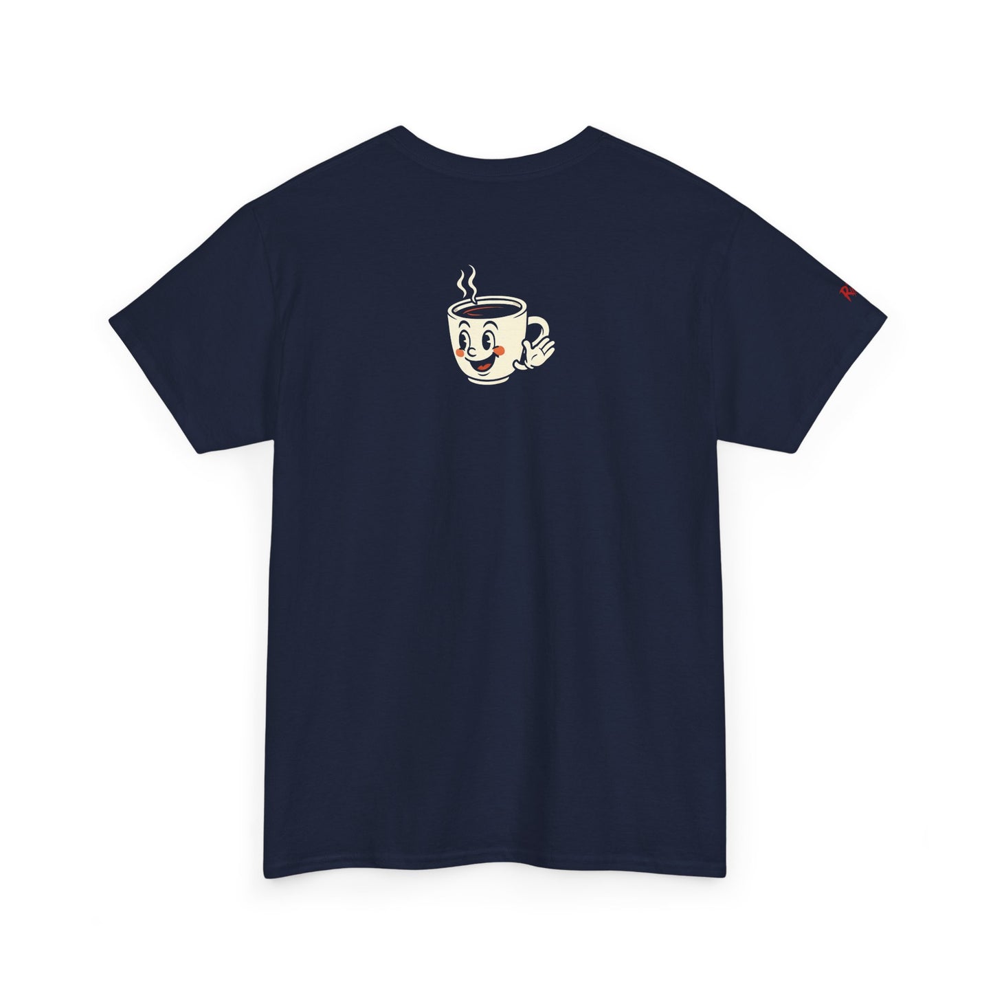 Coffee Lover's Unisex Tee - I Run on Chaos and Caffeine, Funny T-Shirt, Gift for Coffee Enthusiasts, Casual Wear, Relaxed Fit