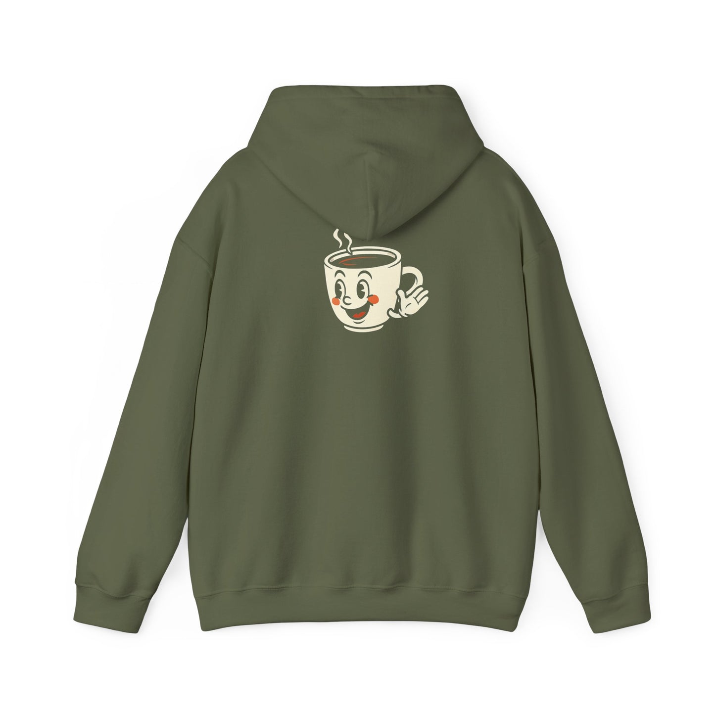 Caffeine Lover's Cozy Hoodie - Unisex Heavy Blend, Gifts for Coffee Enthusiasts, Comfy Sweater for All Occasions, Cute, Fun Design