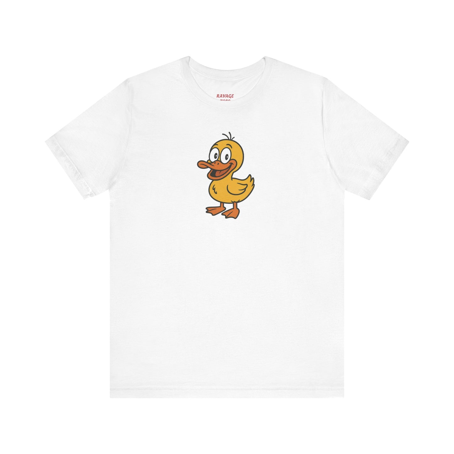 Cute Duck Graphic Tee for Animal Lovers, Unisex T-Shirt, Funny Gift Idea, Casual Wear, Summer Outfit