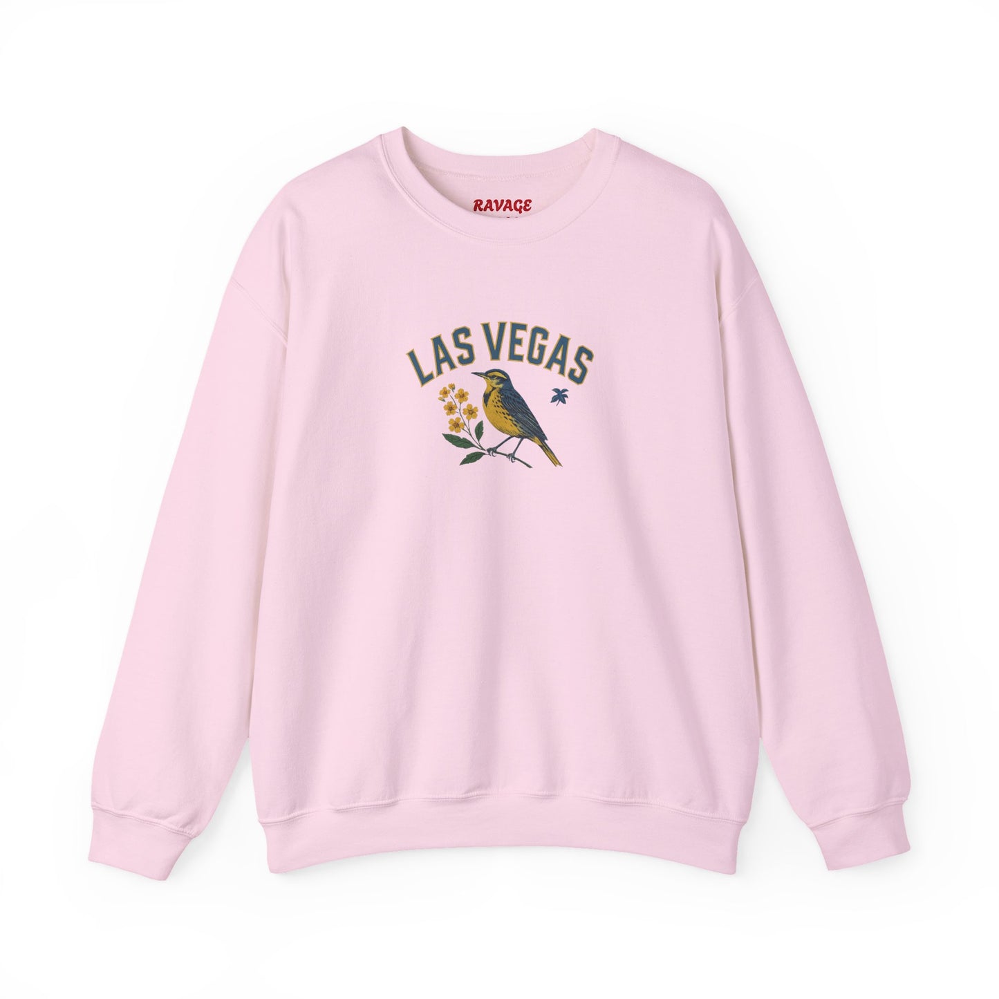 RAVAGE Las Vegas Vibe Unisex Crewneck Sweatshirt-Cozy Street wear