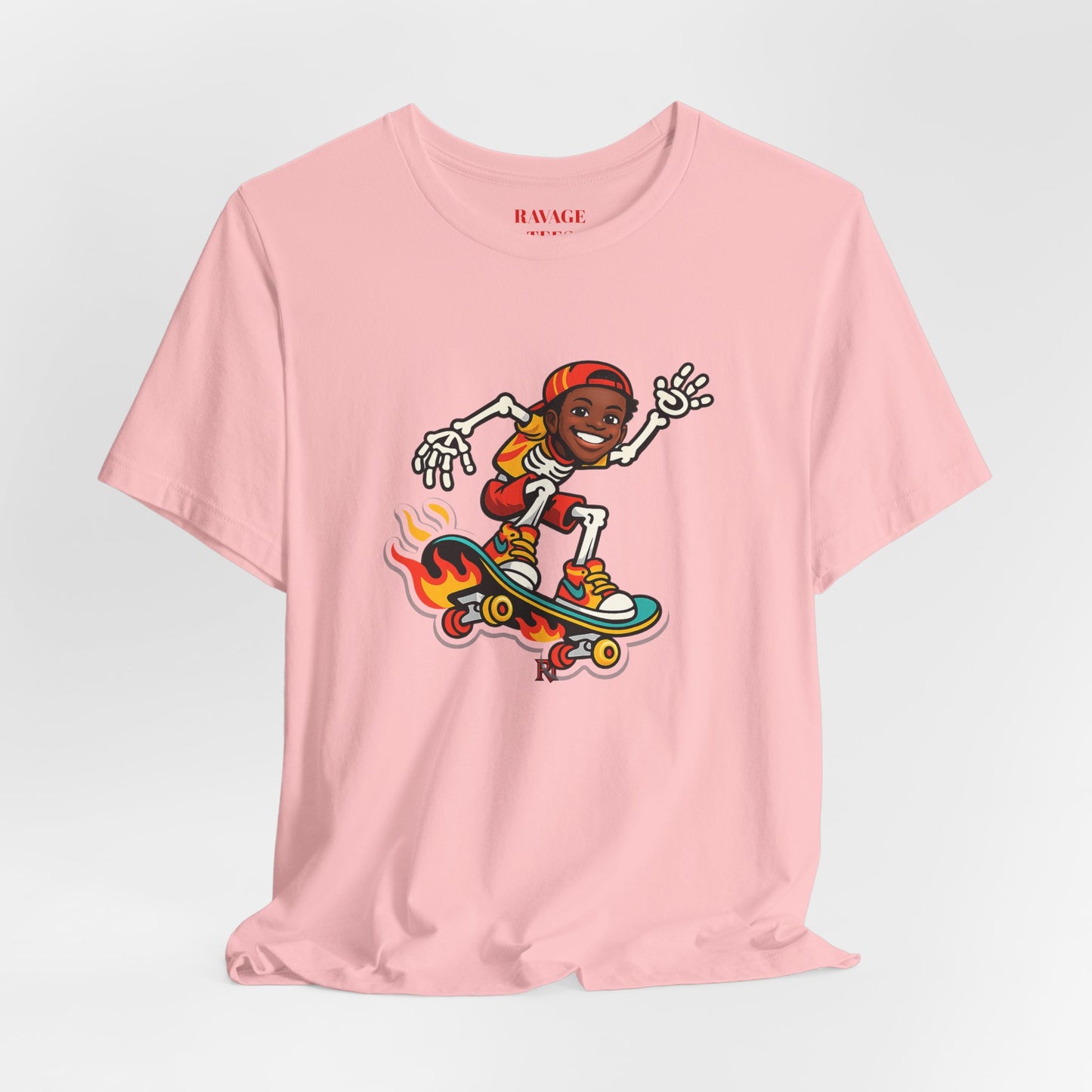 Skateboard Skeleton Tee