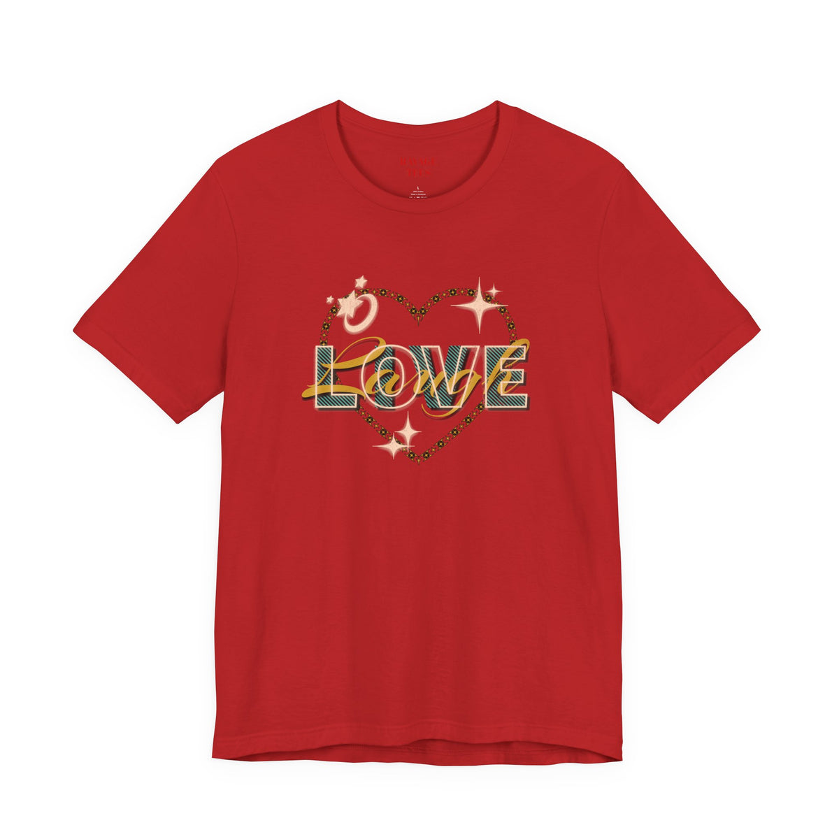 Liv Laugh Love Heart Graphic Tee