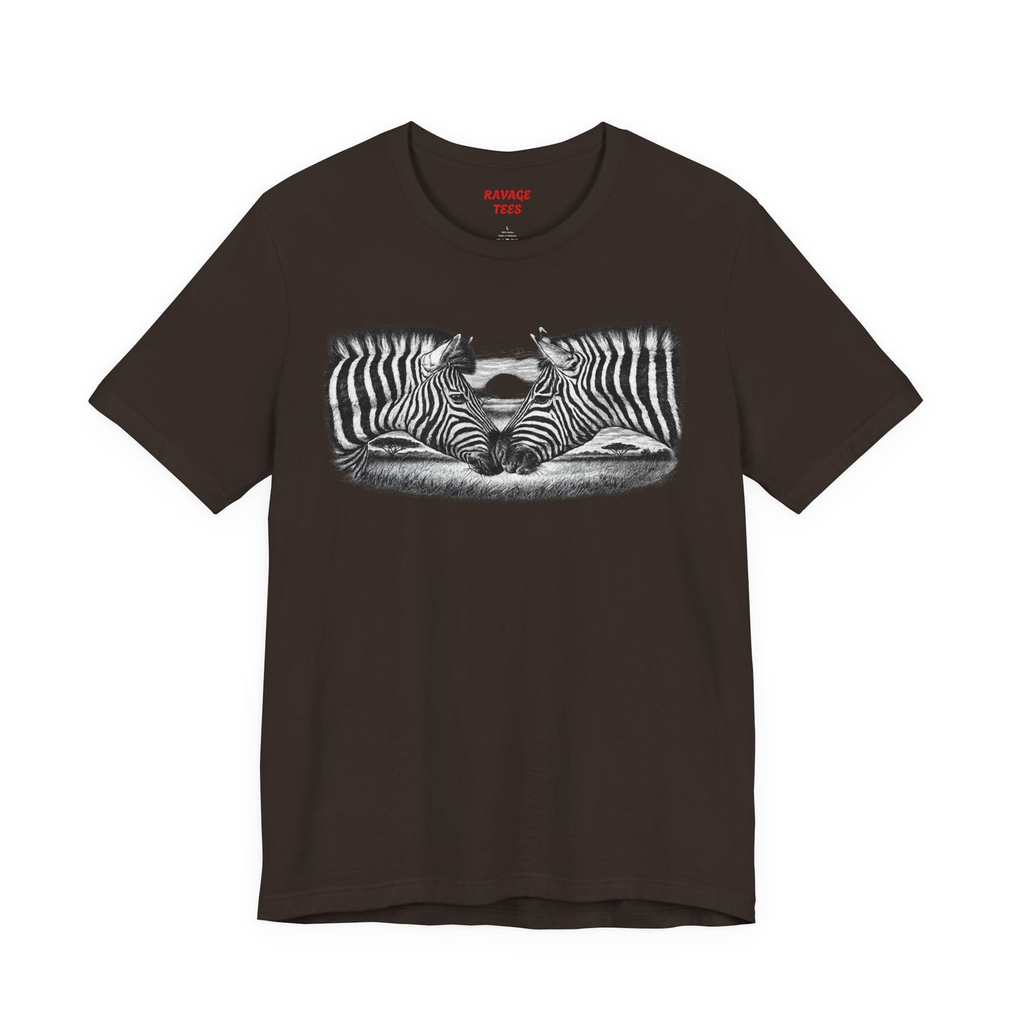 Zebra Heart Tee
