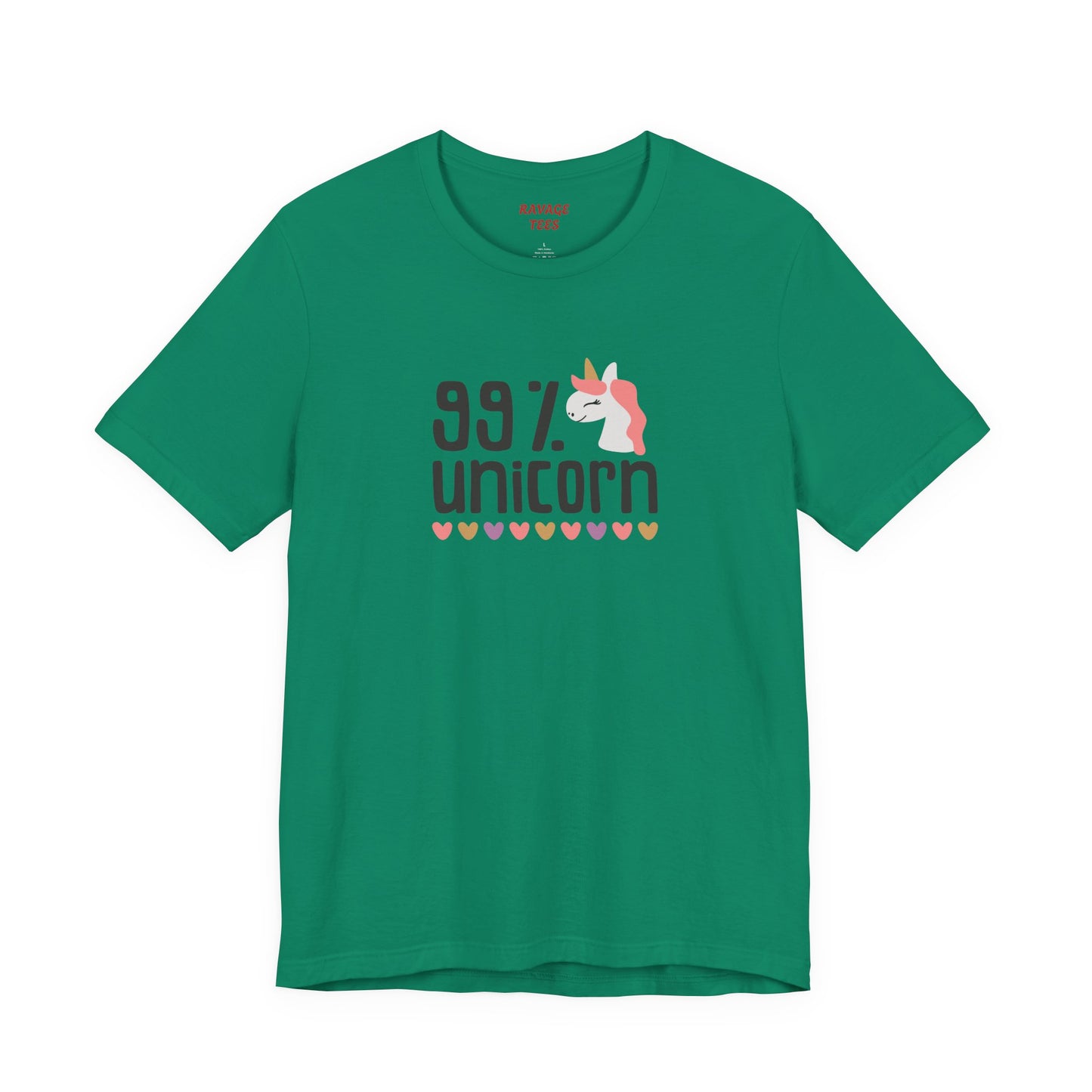 99% Unicorn Tee: Funny, Whimsical Graphic T-Shirt for All Ages