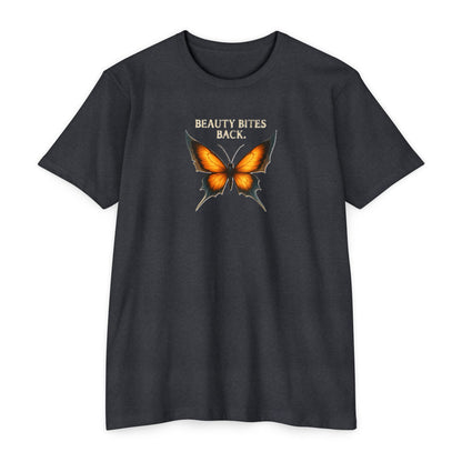 Butterfly Graphic T-Shirt – “Beauty Bites Back”