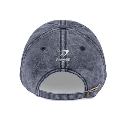 Vintage Embroidered Cap - "RAVAGE THE VIBE"
