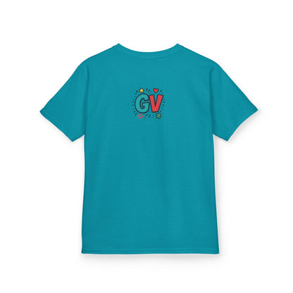 Kids Good Vibes T-Shirt – Fun Graphic Tee with Positive Message, Cool Summer Outfit, Birthday Gift for Children