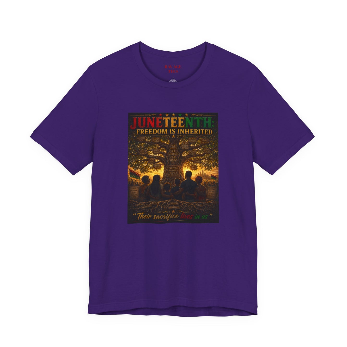 Juneteenth "Freedom Is Inherited" Tee
