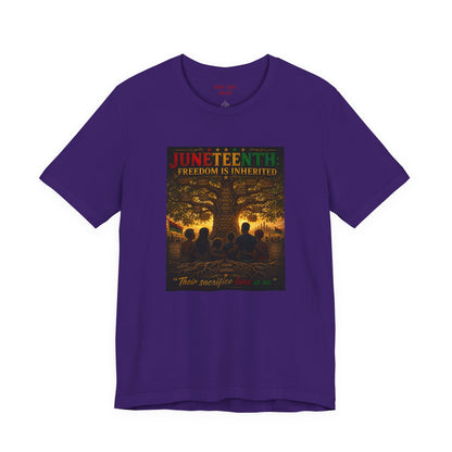 Juneteenth "Freedom Is Inherited" Tee