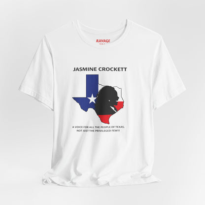 "Vote Jasmine Crockett" Tee Shirt