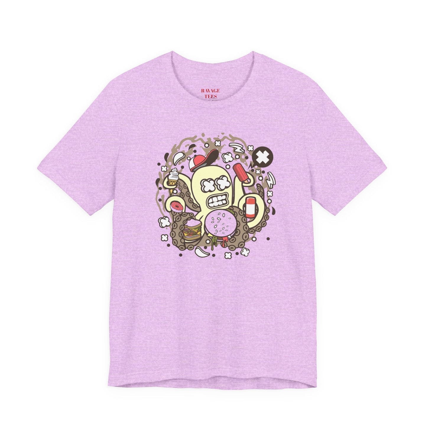Junk Food Octopus Tee