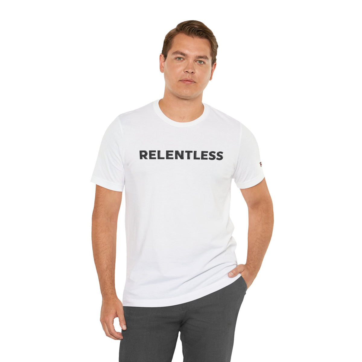 Relentless T-Shirt — Minimal Motivational Tee